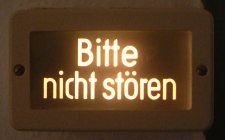 Bitte nicht stören Bitte nicht stören