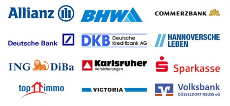 logos baufinanzierer 468x215 Ratgeber Baufinanzierung: Auch ein Feng Shui Traumhaus will finanziert sein