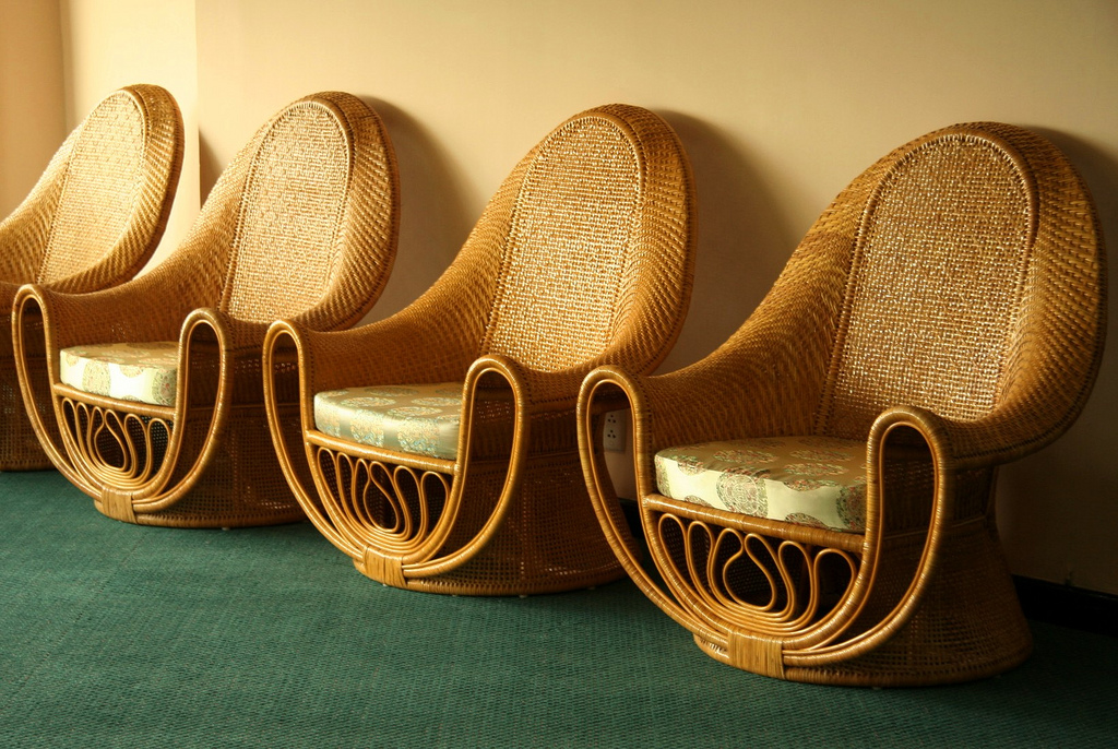 Edle Bambus-Möbel im Retro-Style, Rex Hotel Saigon (Bildquelle: www.rexhotelvietnam.com)