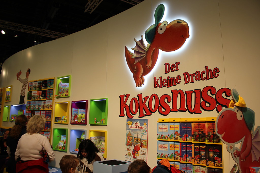 Besonders beliebt bei Kindern: Die Buchreihe "Der kleine Drache Kokosnuss" (Foto: CC BY-SA 2.0 ActuaLitté / Flickr)