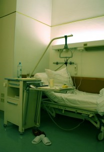 Krankenhausbett in Wien