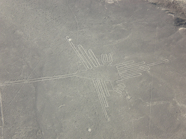Die wohl bekanntesten Geoglyphen: Nazca-Linien in Peru