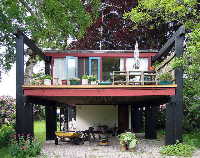 Schön mit der Natur verwoben: Middelboe House in Dänemark von Jörg Utzon, Foto: seier+seier