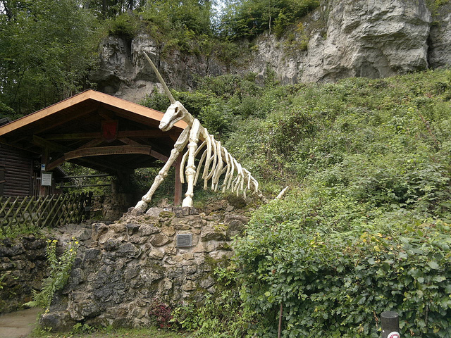 Unicorn Cave - Eingang zur Einhornhöhle im Geopark Herzberg am Harz