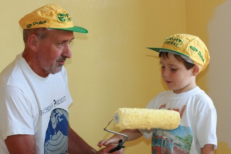 Kinderleicht: Mit ein paar Tipps kann jeder im Handumdrehen seine Wände selbst streichen