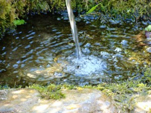 An der richtigen Stelle kann aktives Wasser auch neuen Schwung im Leben bedeuten. Foto: Hedwig Seipel