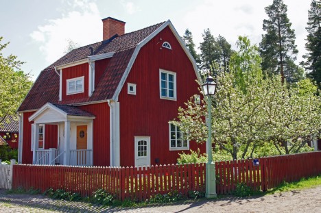 Holzhäuser sind in Schweden längst Standard.