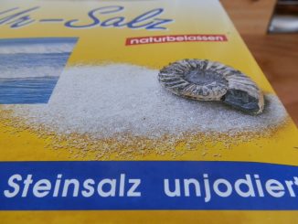 Naturbelassenes Steinsalz enhält natürliches Jod. Foto (C) Irmgard Brottrager