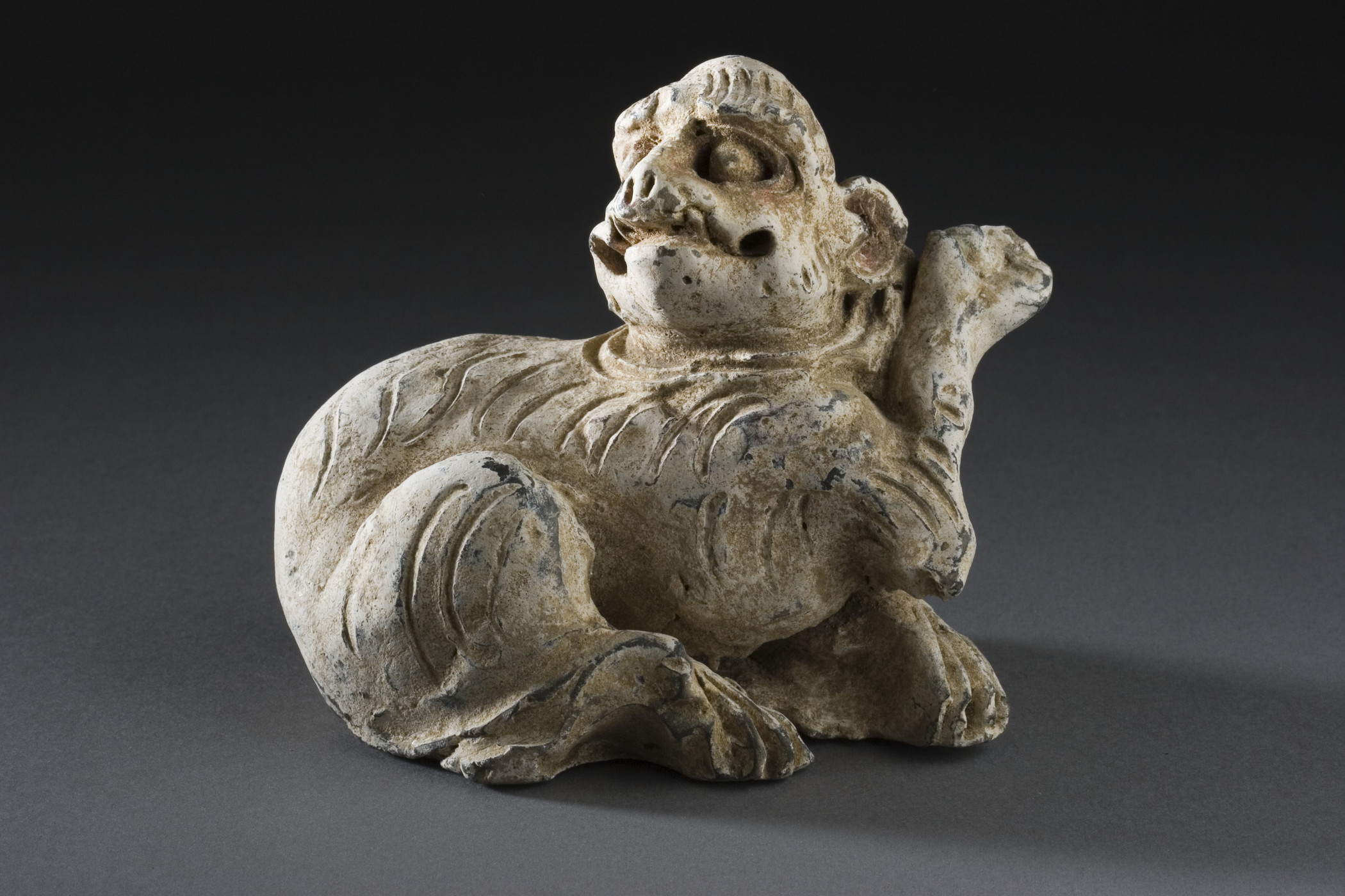Affe - Chinesisches Tierkreiszeichen, Skulptur aus der Yuan Dynastie, China, 1279-1368