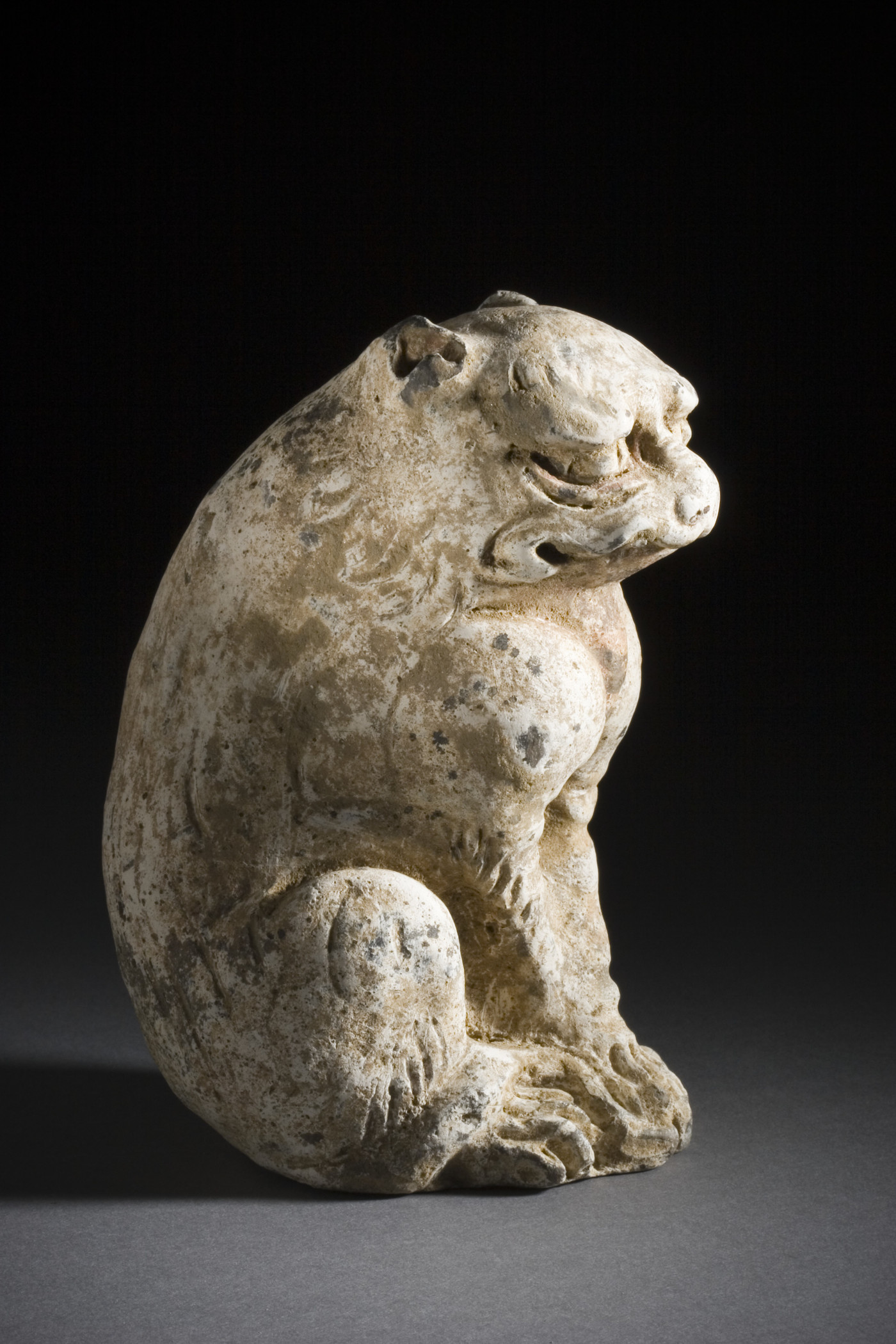 Tiger - Chinesisches Tierkreiszeichen, Skulptur aus der Yuan Dynastie, China, 1279-1368